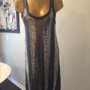 Sequined Tank Dress
